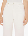 Mother jeans the rambler zip ankle