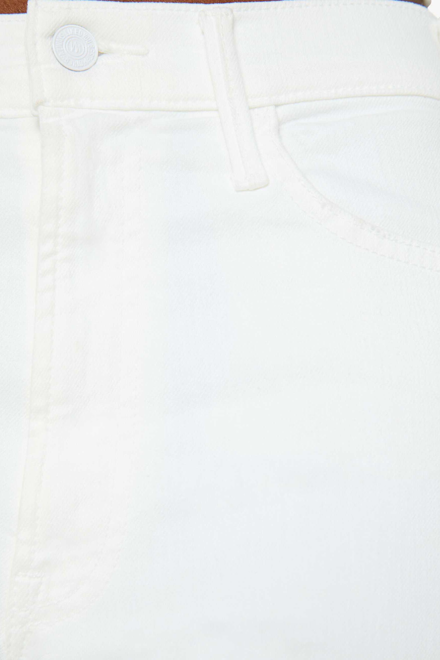 Mother jeans the hustler ankle fray