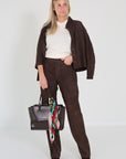 Oscar blouse bruin Nate