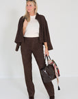 Oscar blouse bruin Nate