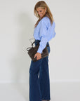 Bad habits blouse blauw Verona