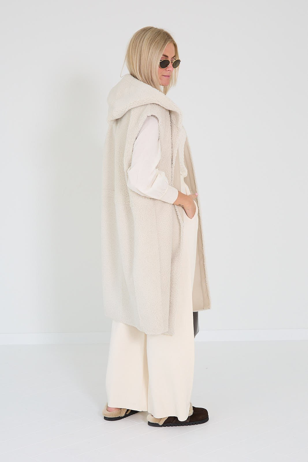 La reveuse mantel Riccio ecru