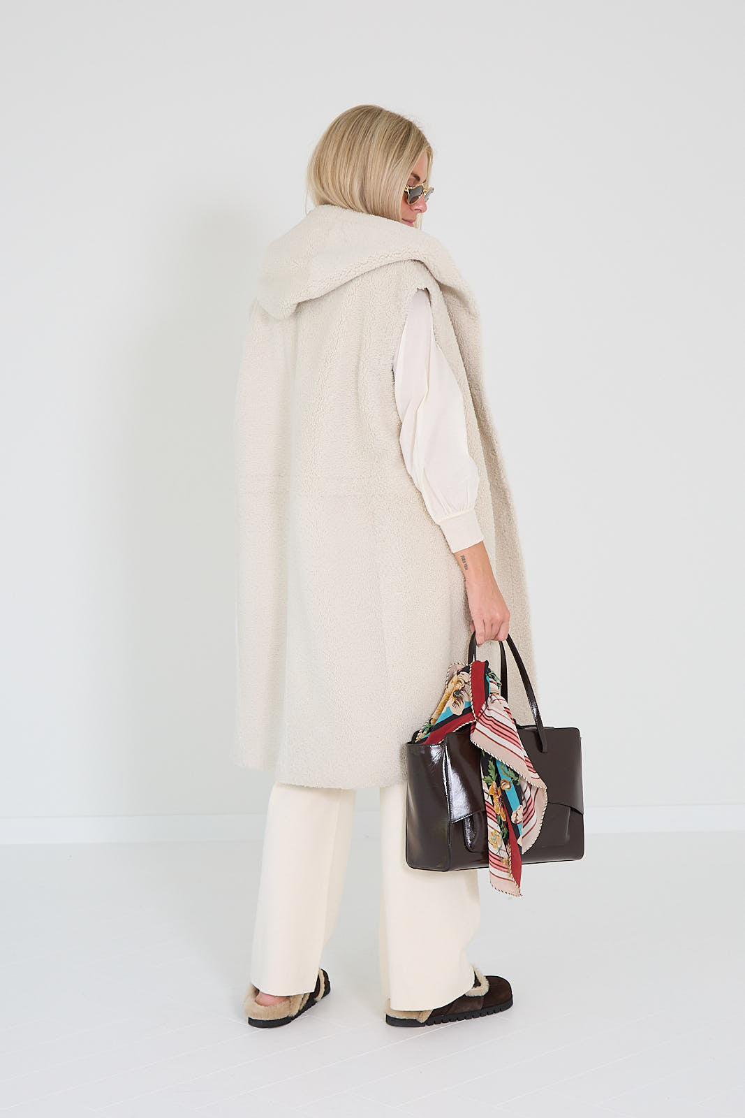 La reveuse mantel Riccio ecru