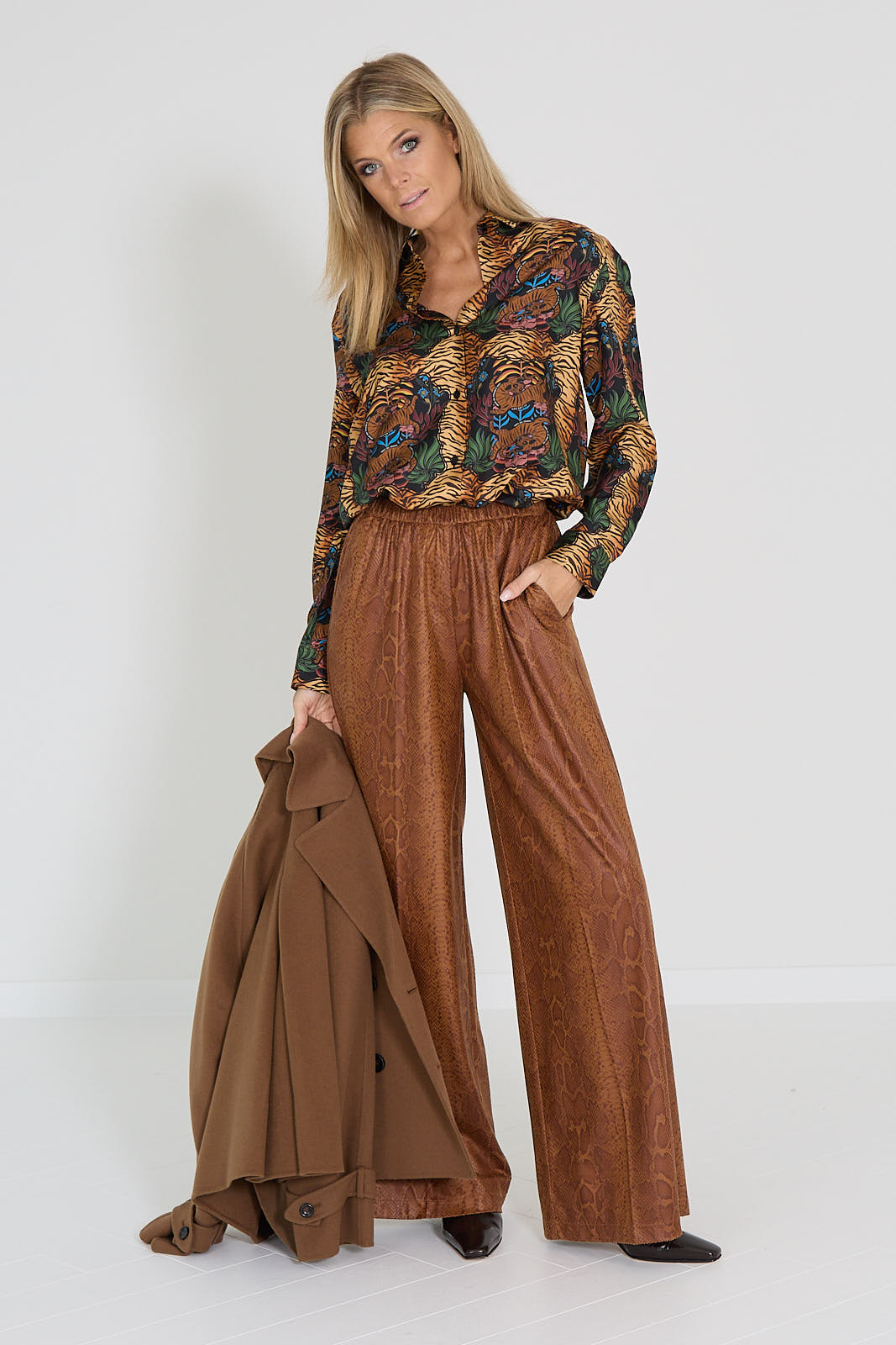 Forte forte broek noisette