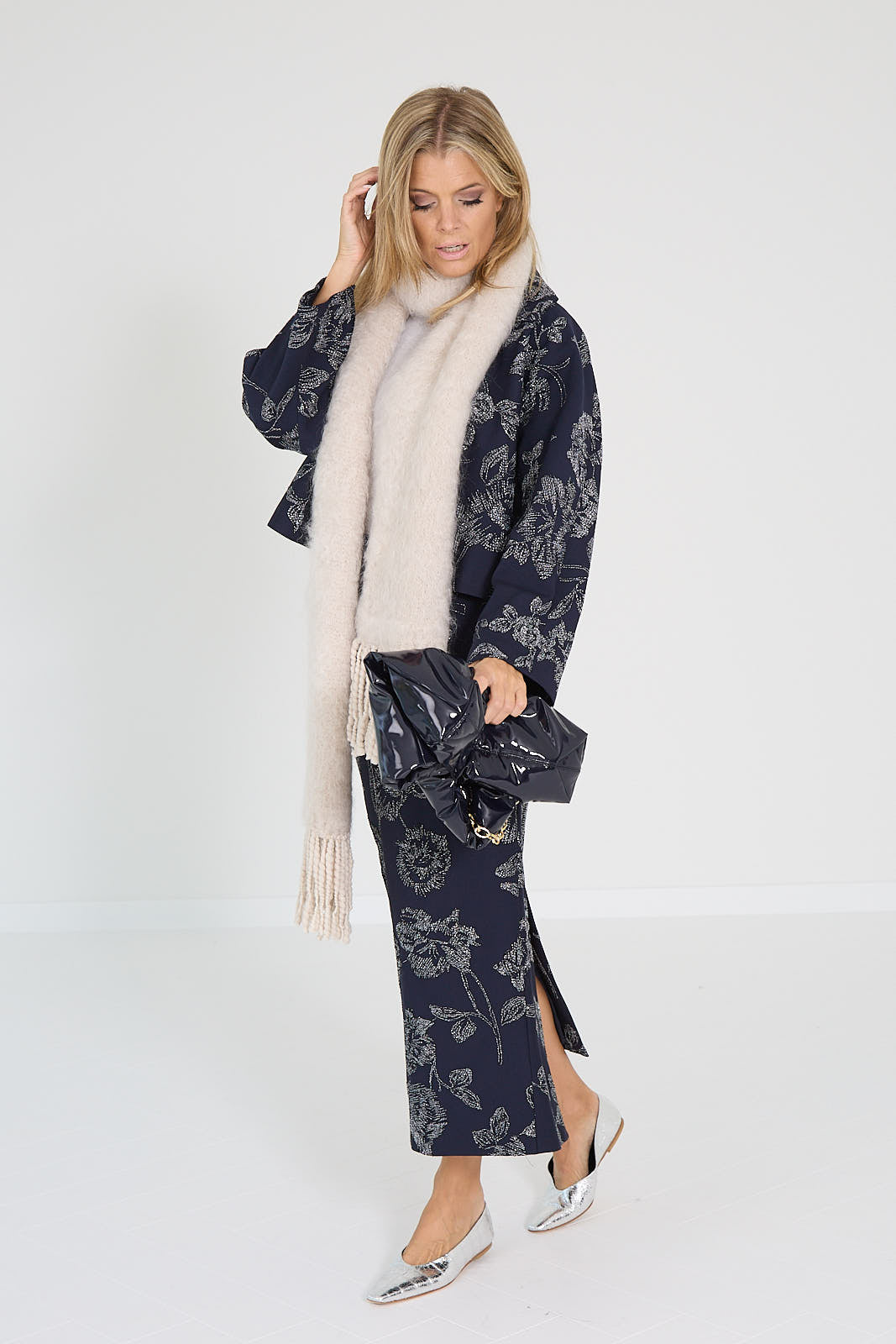 Liviana conti  blazer Marine