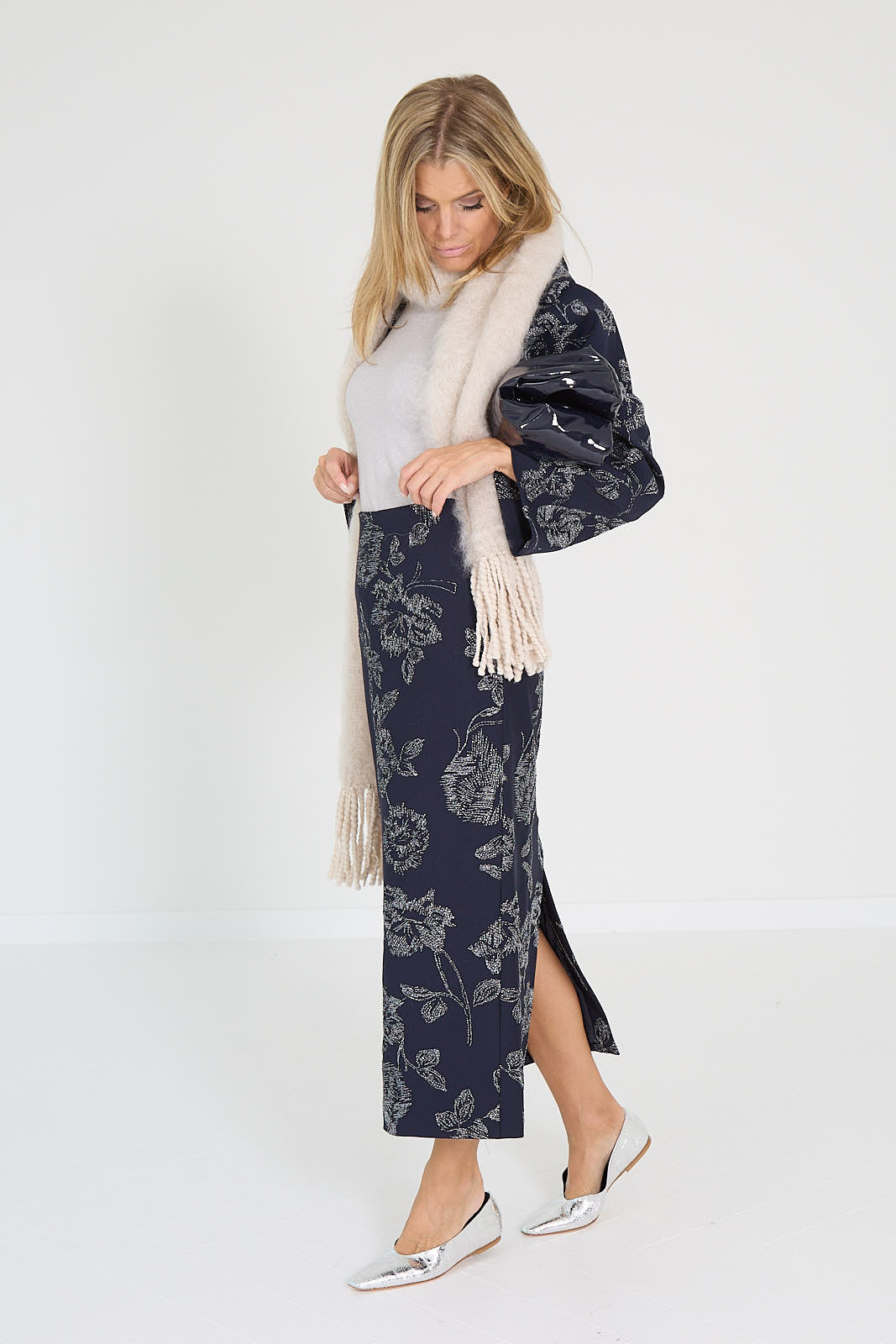 Liviana conti  blazer Marine