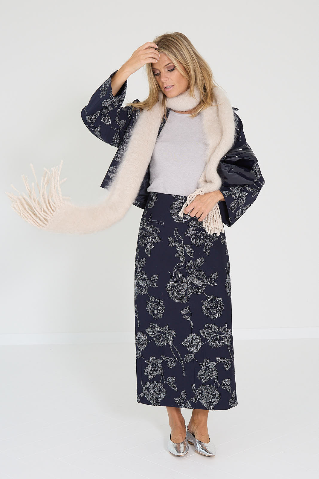 Liviana conti  blazer Marine