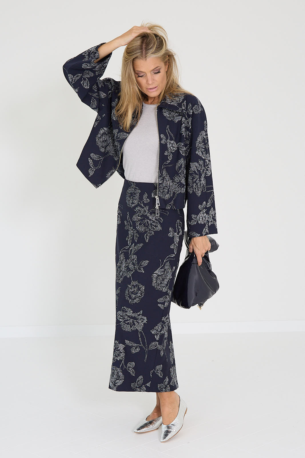 Liviana conti  blazer Marine