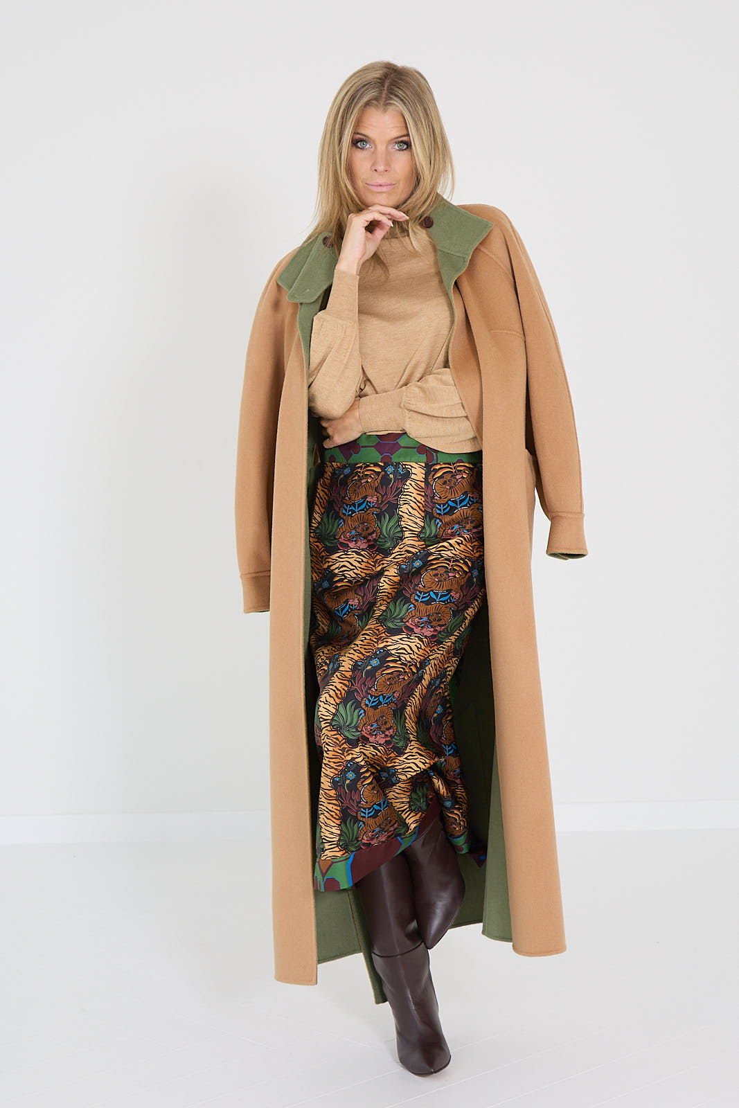 Alicia audrey mantel omkeerbaar Olympia