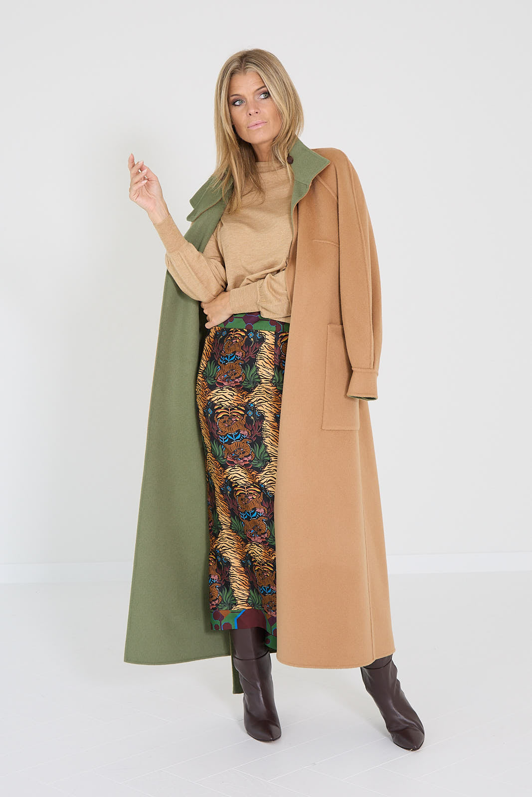 Alicia audrey mantel omkeerbaar Olympia