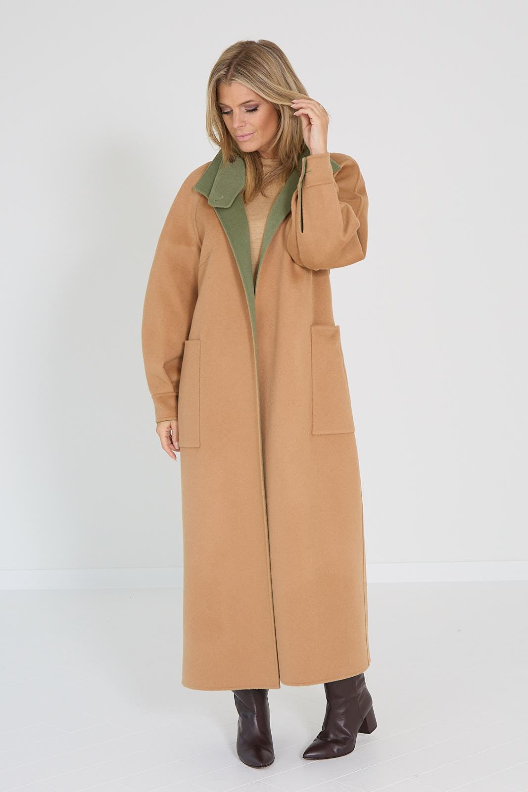 Alicia audrey mantel omkeerbaar Olympia