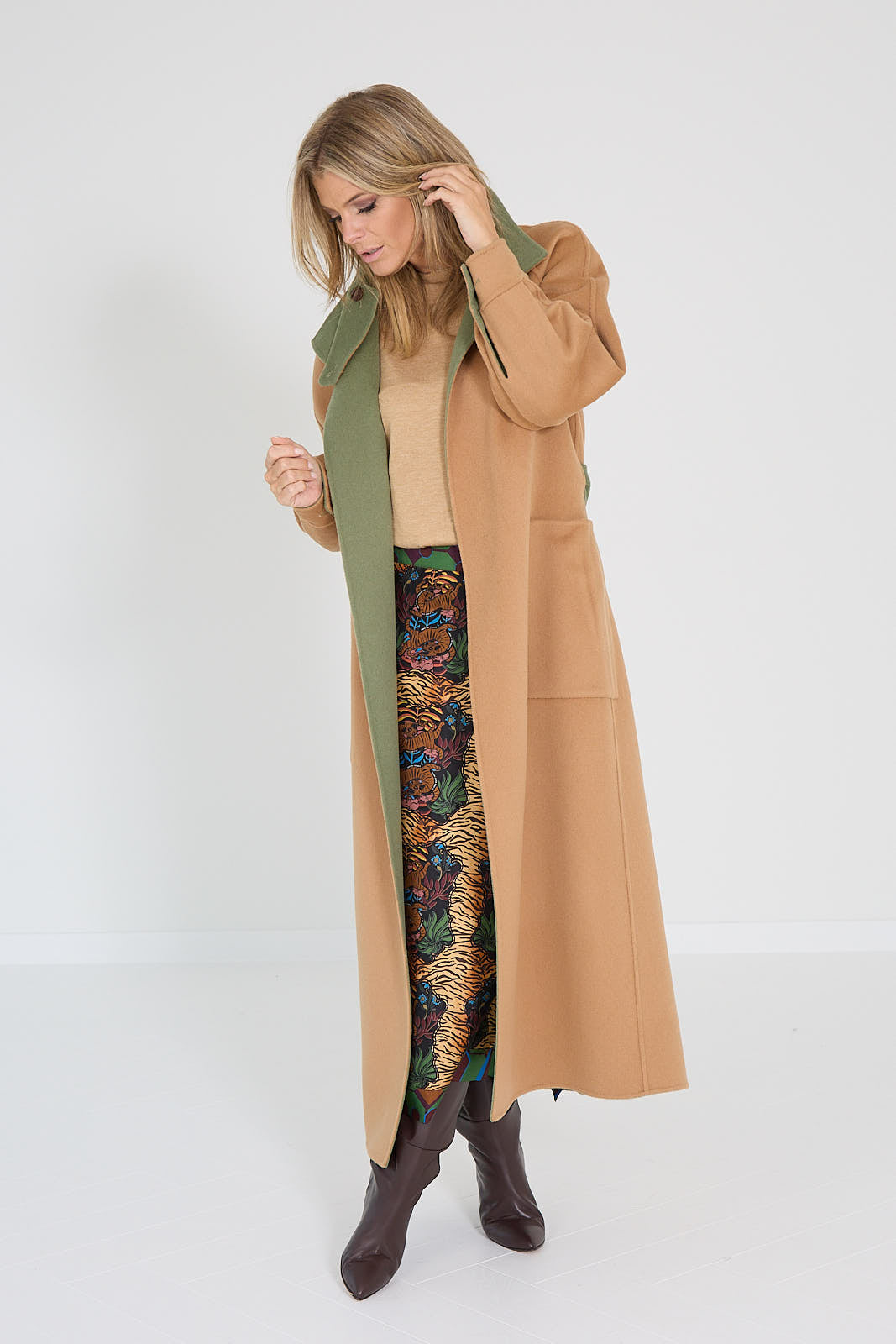 Alicia audrey mantel omkeerbaar Olympia