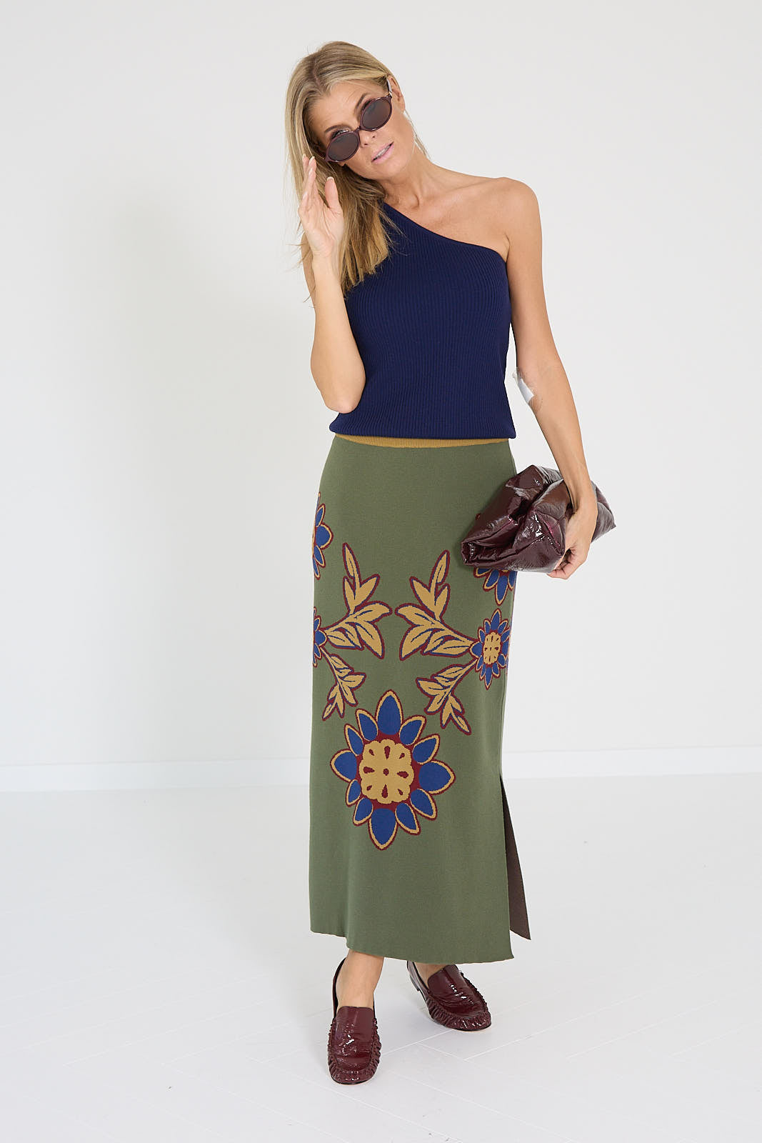 Paula rok groen Spar