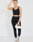 Mercer sport top zwart