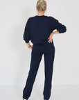 Mercer sweater navy