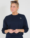 Mercer sweater navy