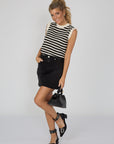 Closed jeans rok zwart
