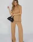 Lisa yang pull camel cashmere