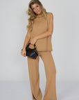 Lisa yang pull camel cashmere