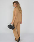 Lisa yang pull camel cashmere