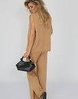 Lisa yang pull camel cashmere