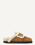 Nubikk slip ons suède camel