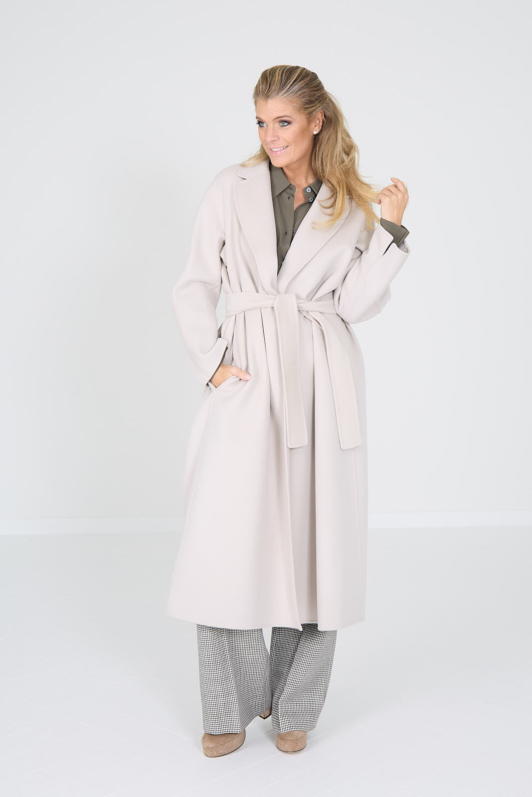 Maxmara mantel Esturia ecru