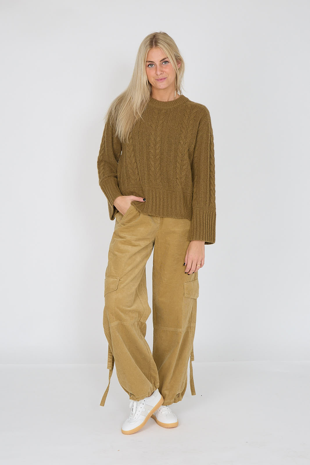 Dorothee schumacher cargo broek khaki