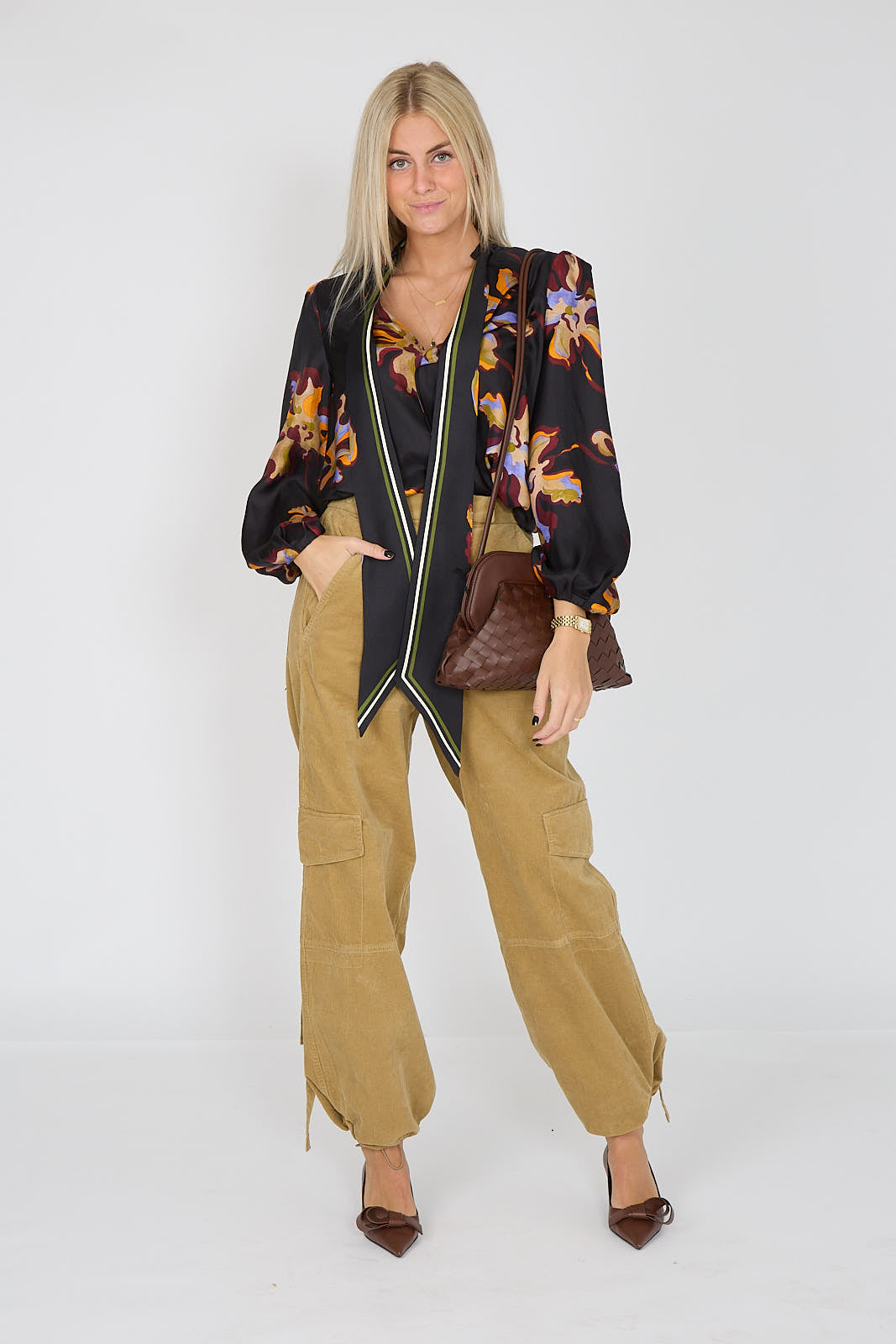 Dorothee schumacher cargo broek khaki