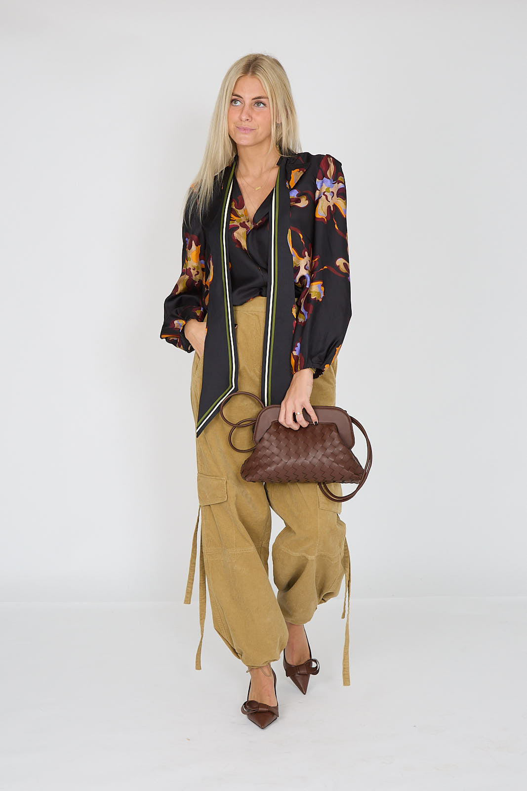 Dorothee schumacher cargo broek khaki