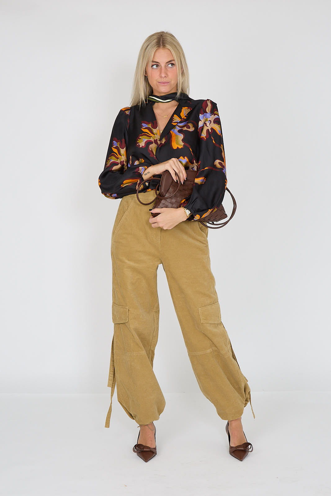 Dorothee schumacher cargo broek khaki