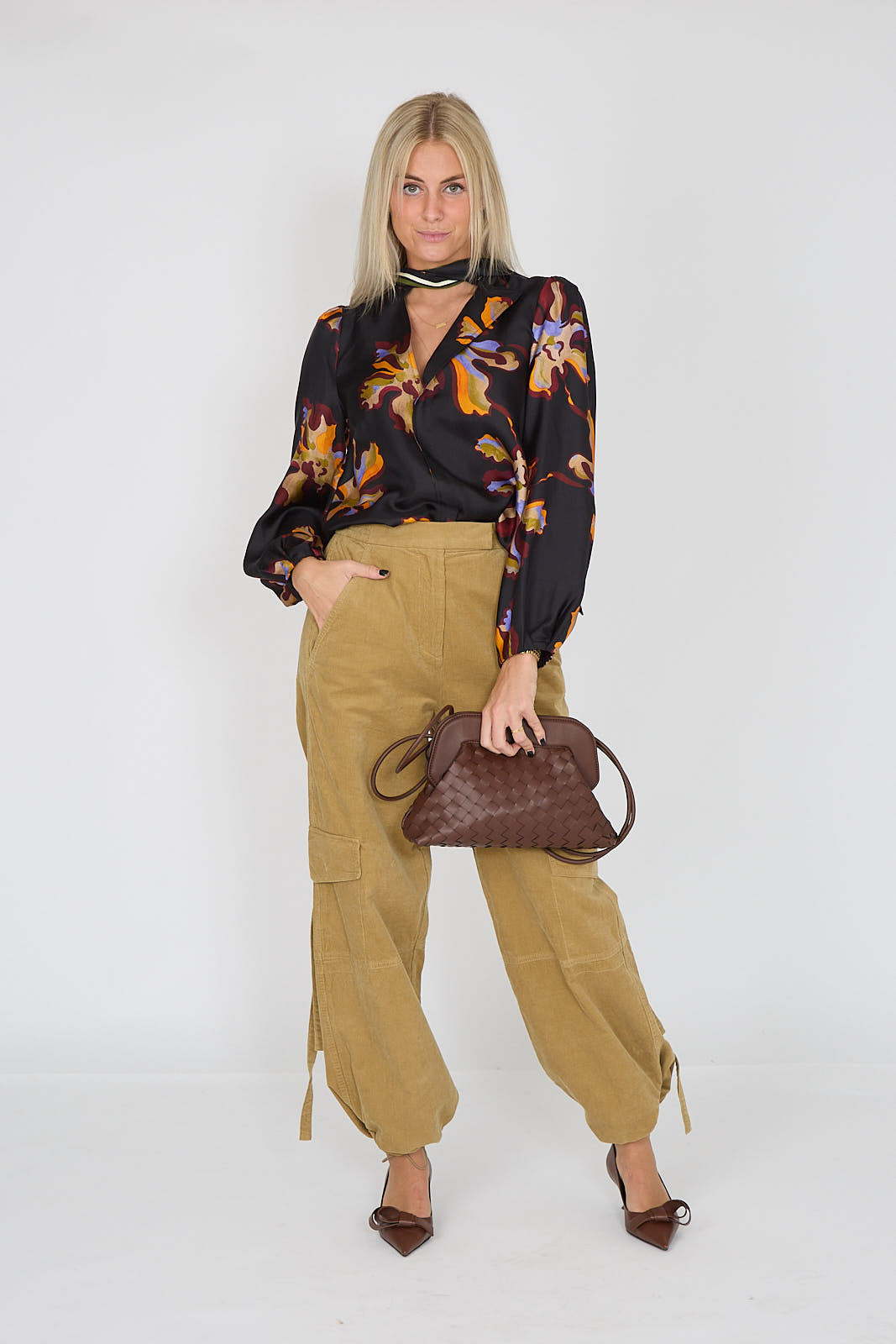 Dorothee schumacher cargo broek khaki