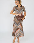 Missoni top bruin