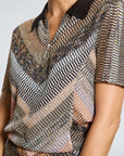 Missoni top bruin