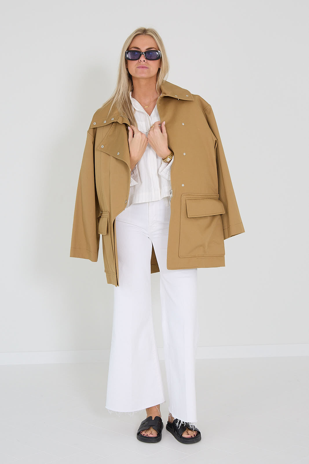 Margaux lonnberg vest Piper biscuit