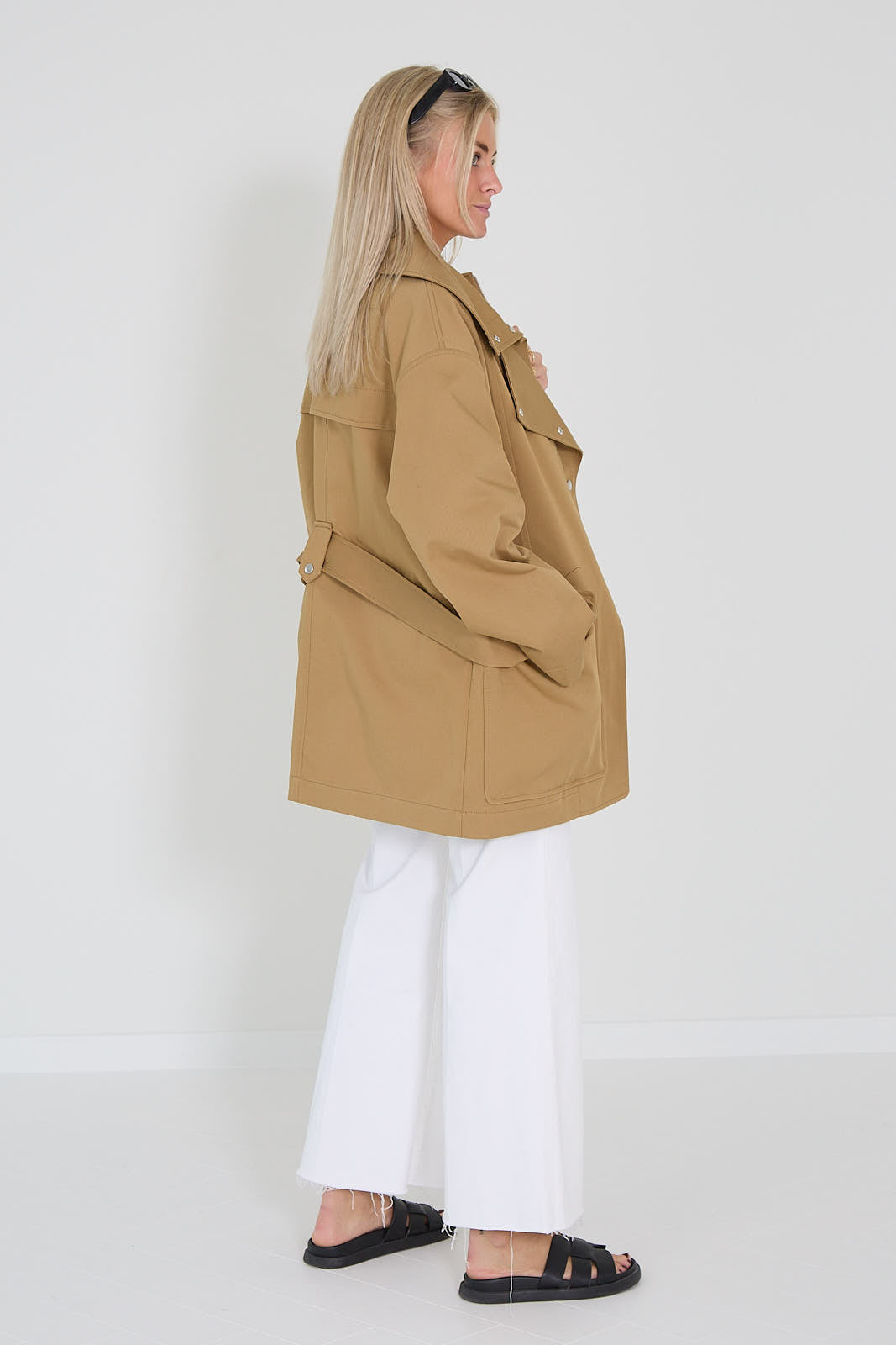 Margaux lonnberg vest Piper biscuit