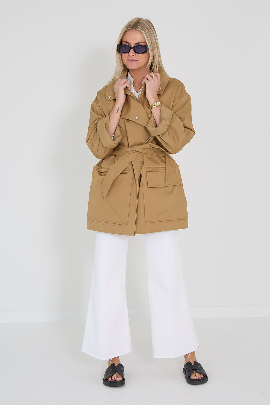 Margaux lonnberg vest Piper biscuit