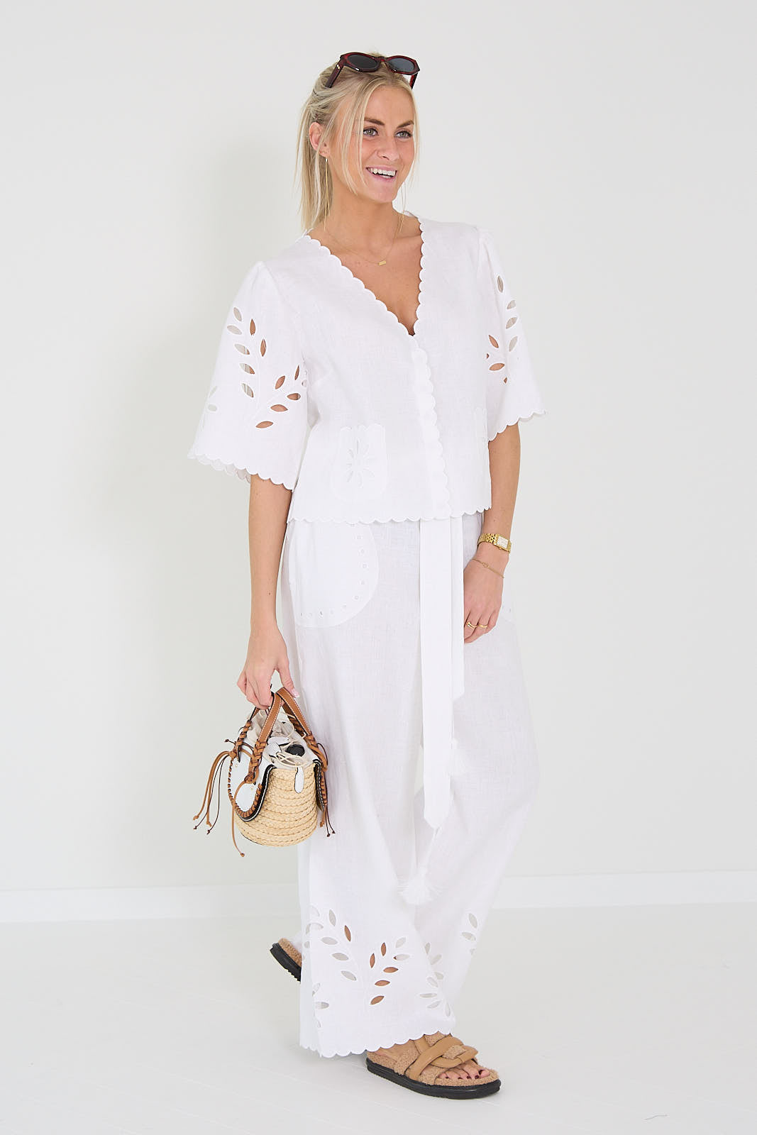 Sage and ivy broek Davina