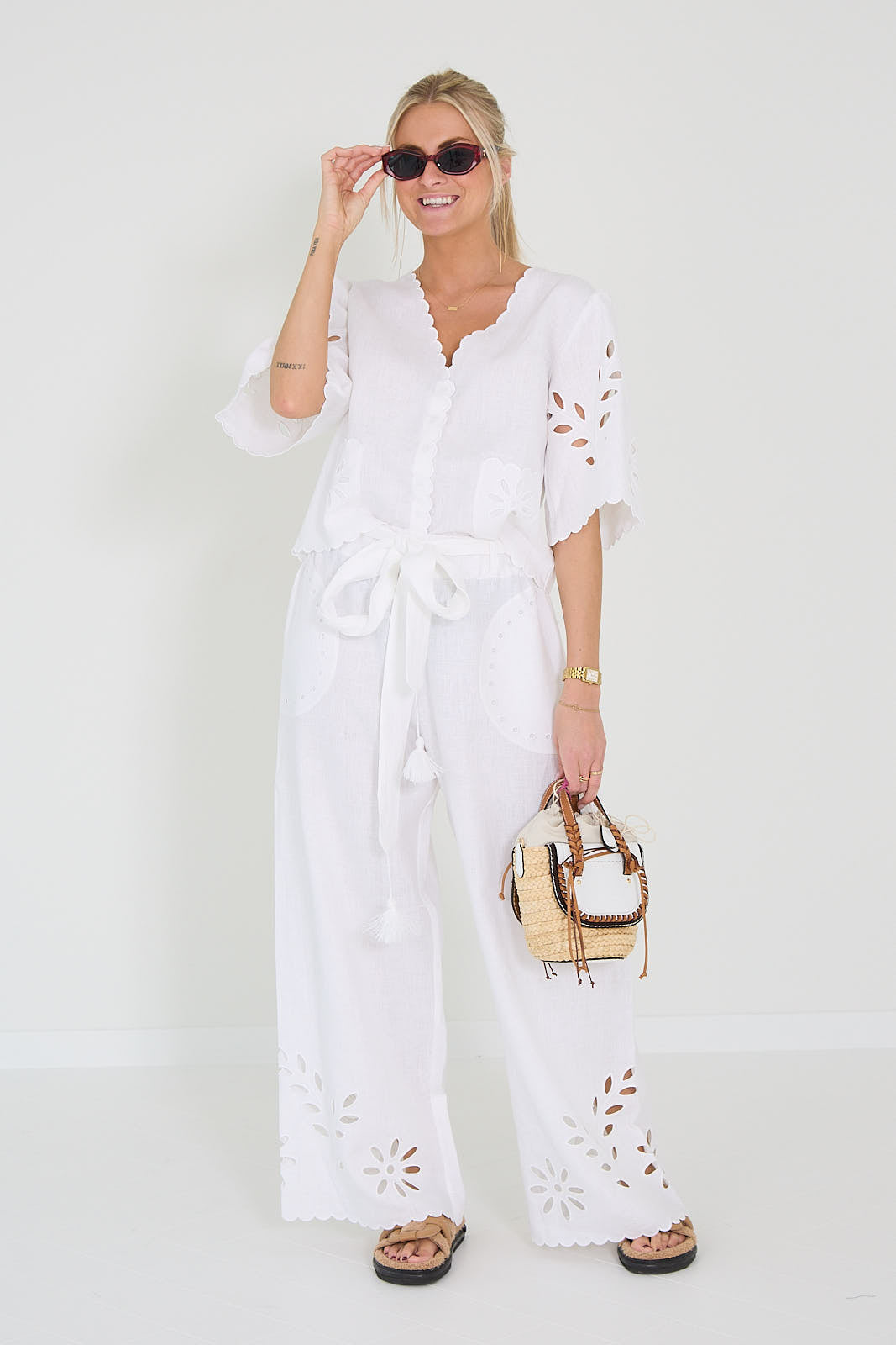 Sage and ivy broek Davina