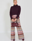 Lisa yang pull bordeaux Heidi