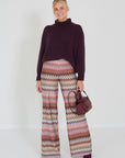 Lisa yang pull bordeaux Heidi