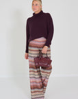 Lisa yang pull bordeaux Heidi