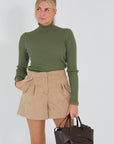 Oscar short Dex camel