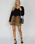 La reveuse rok dierenprint