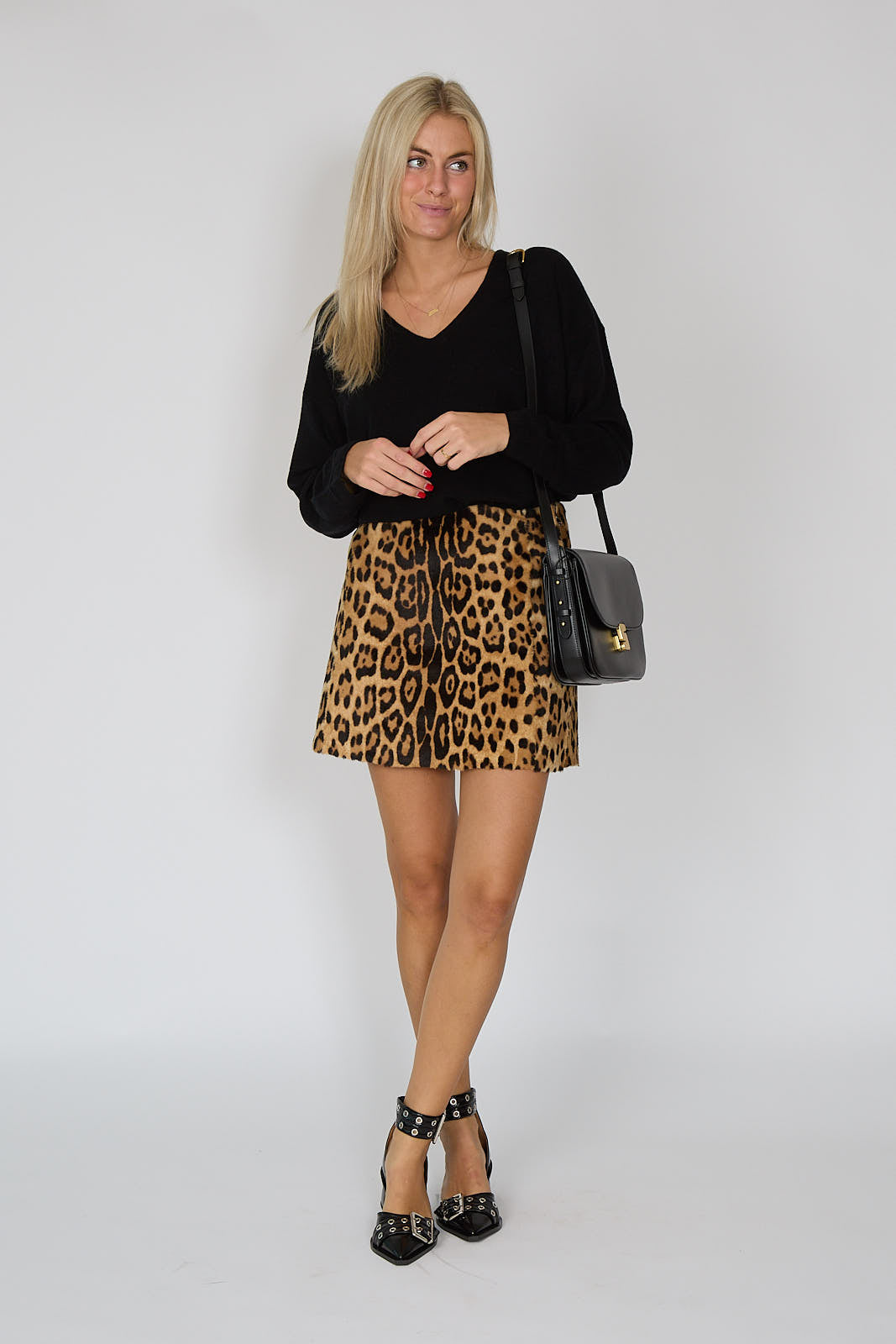 La reveuse rok dierenprint