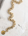 Souvenirs de Pomme armband cobra chain gold