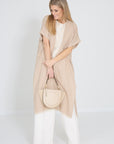 Peserico gilet beige