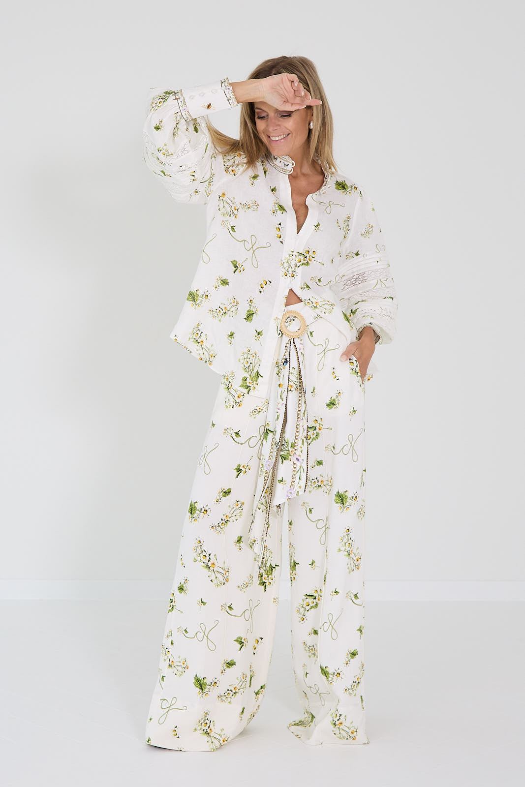 Camilla blouse Buttond