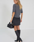 Margaux Lonnberg rok grijs Monie