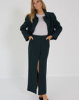 Margaux Lonnberg blazer Paula green